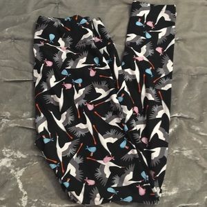 Lularoe Stork Leggings OS